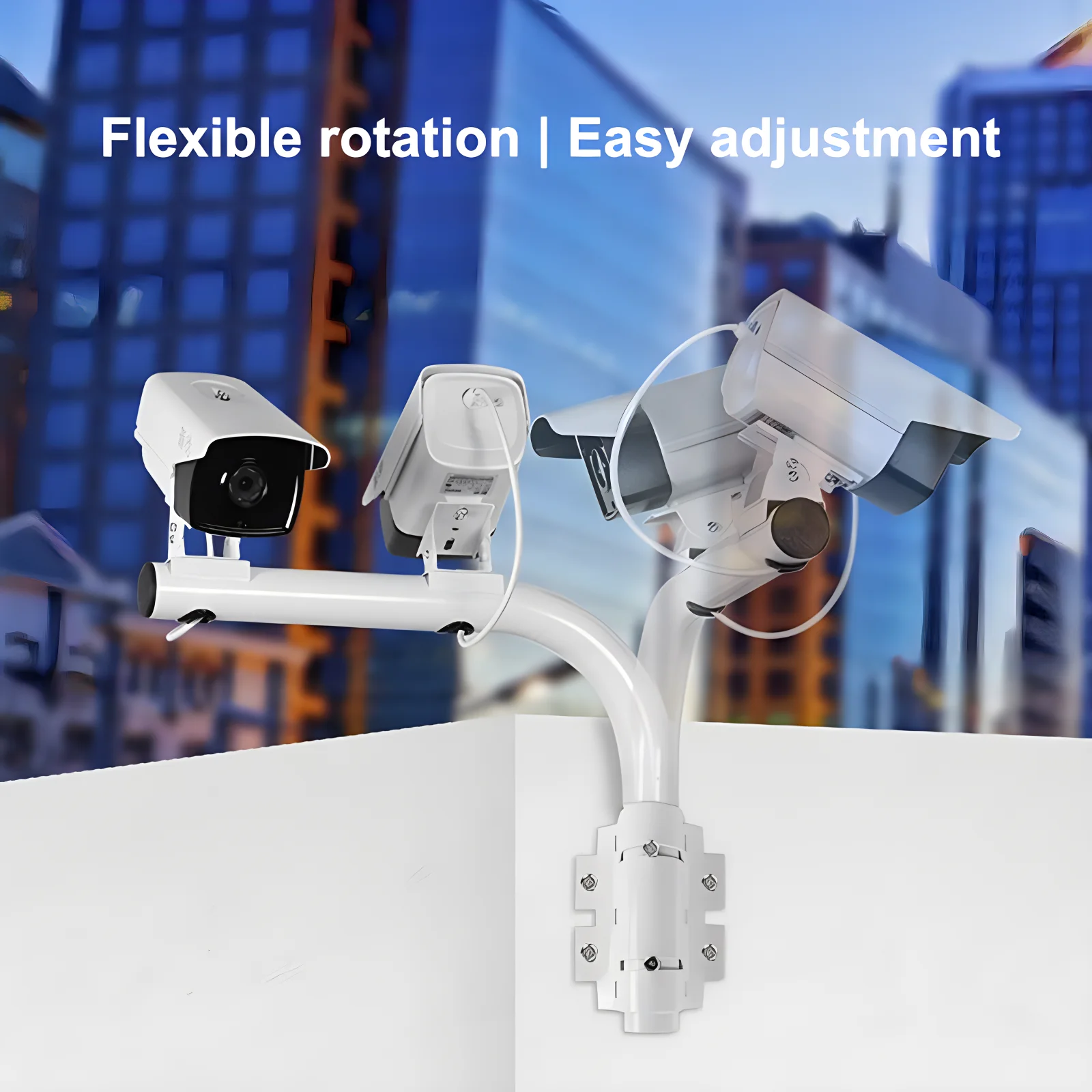 Dual Head 60cm Outdoor Security Camera Mount Bracket – Real-World Performance Tested by a Homeowner Who Installed It Himself