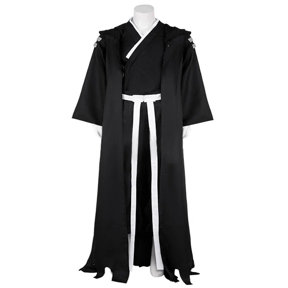 Movie Visions Ronin Costume Cosplay Kimono nero Set uniforme per uomo abiti di carnevale di Halloween