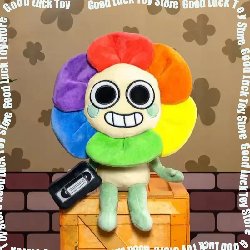 

33cm Dandys World Plush Toy Colorful Dandy Anime Stuffed Doll Cartoon Room Party Decoration Cosplay Peluches Kids Birthday Gift