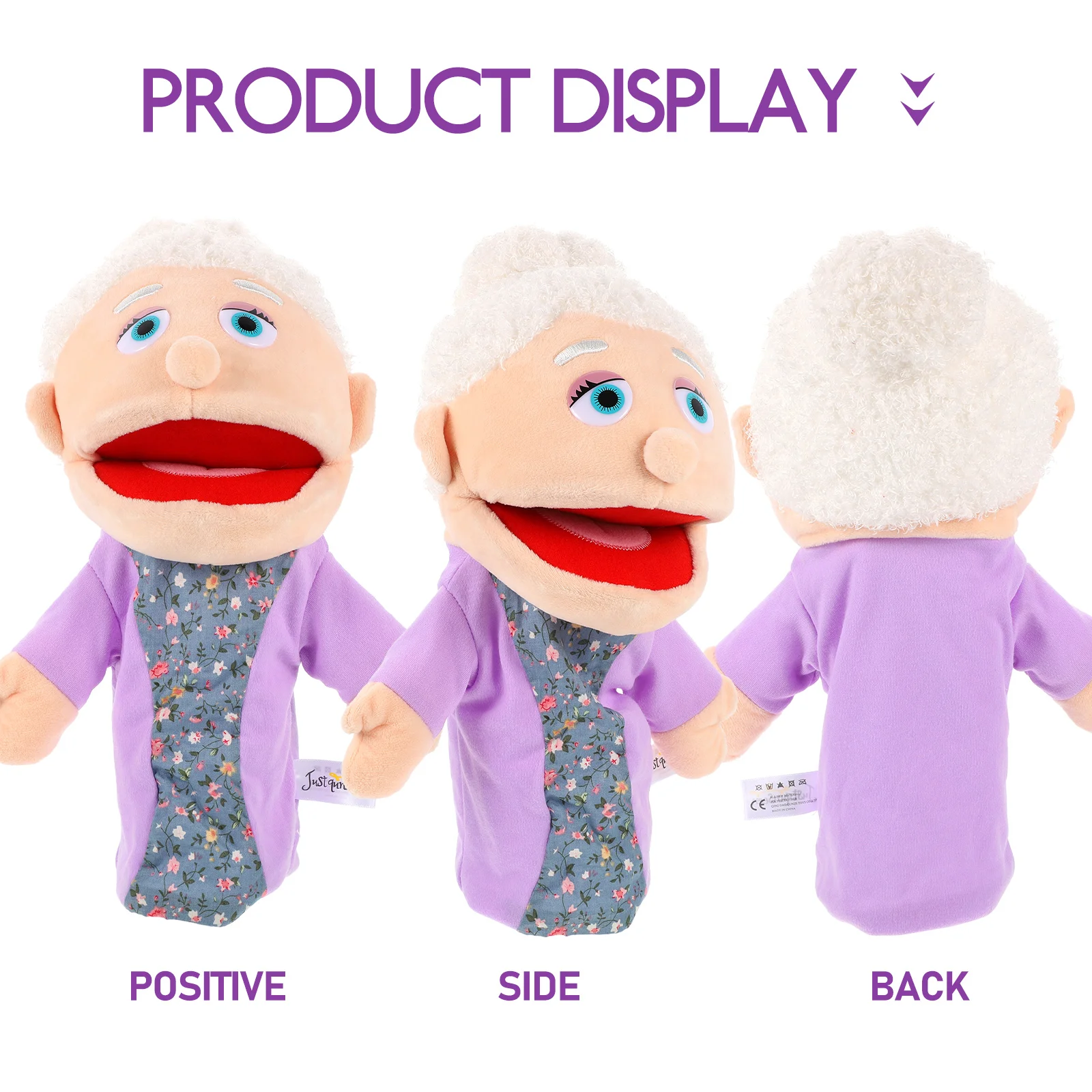 Character Hand Puppet Creative Puzzle Decorative Figure Children Lifelike for Story Telling Toddler