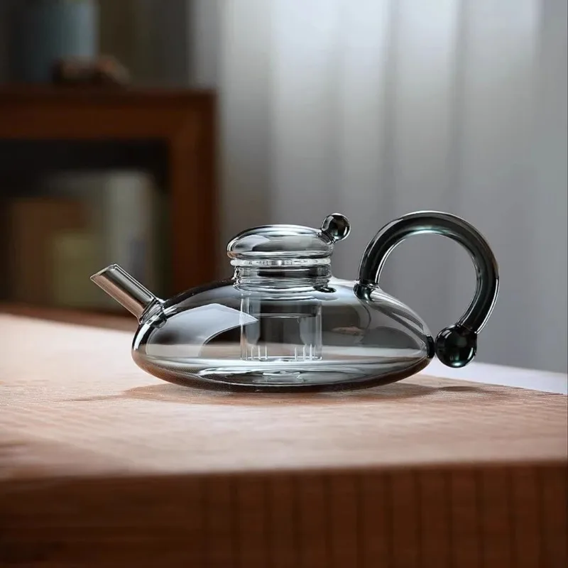 Brewer Household High Temperature Resistant Glass Light Luxury Electric Ceramic Stove New Kettle Tea Separation