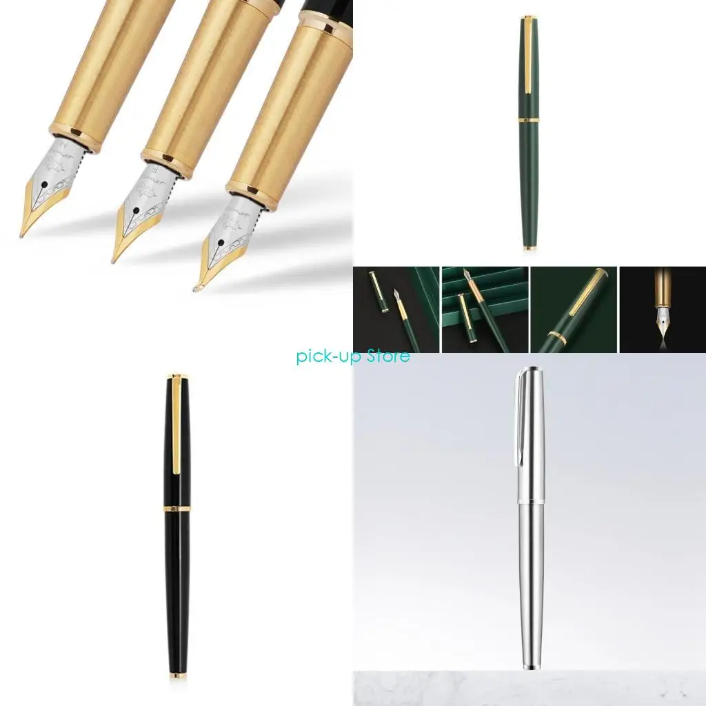 

Q5WA Smooth Writing Pens Caligraphy Pens Fountain Pens Business Pens for Journaling