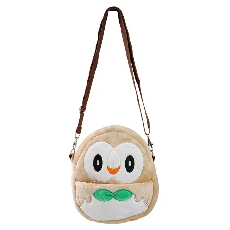 Gengar Mimikyu Snorlax Rowlet Lucario Charmander Plush Backpack Pokemon Anime Shoulder Bag Doll Toys view 6
