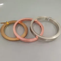 thickness 0.2mm Copper Wire 0.6-18mm Wide red copper flat Wire strip for Jewelry Beading Craft Work 3-6meters