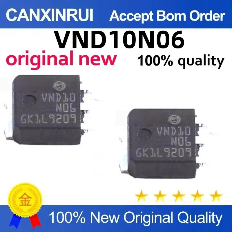 (10-300piezas)New original VND10N06 car commonly used original character genuine TO-252 spot one starting shot
