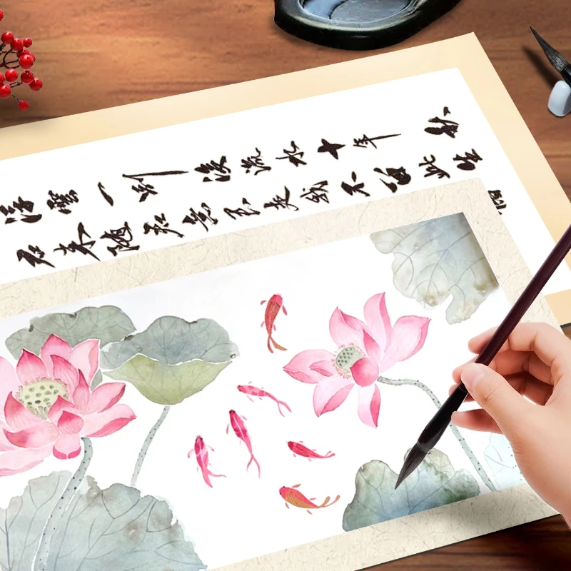 carte-di-carta-xuan-spesse-quadrate-colore-antico-semi-cotte-per-calligrafia-pittura-e-pratica-artistica