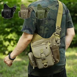 Outdoor One-Shoulder Crossbody Bag Chest Bag Hiking Cycling Bag Messenger Bags Sling Bag Men