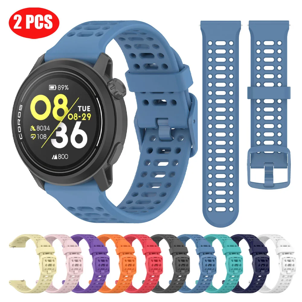 ل COROS PACE 3 2 الفرقة الرسمية 20/22 مللي متر سيليكون حزام ل COROS APEX 2 Pro/APEX 46 مللي متر 42 مللي متر/APEX Pro أساور Smartwatch الأشرطة