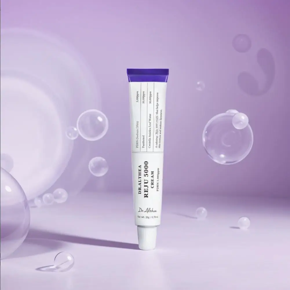 Korea PDRN Reju 5000 Anti-Aging-Creme mit Centella Asiatica zur Feuchtigkeitsversorgung, Beruhigung, Verbesserung der Hautelastizität und Reparatur der Hautbarriere – Detail 4