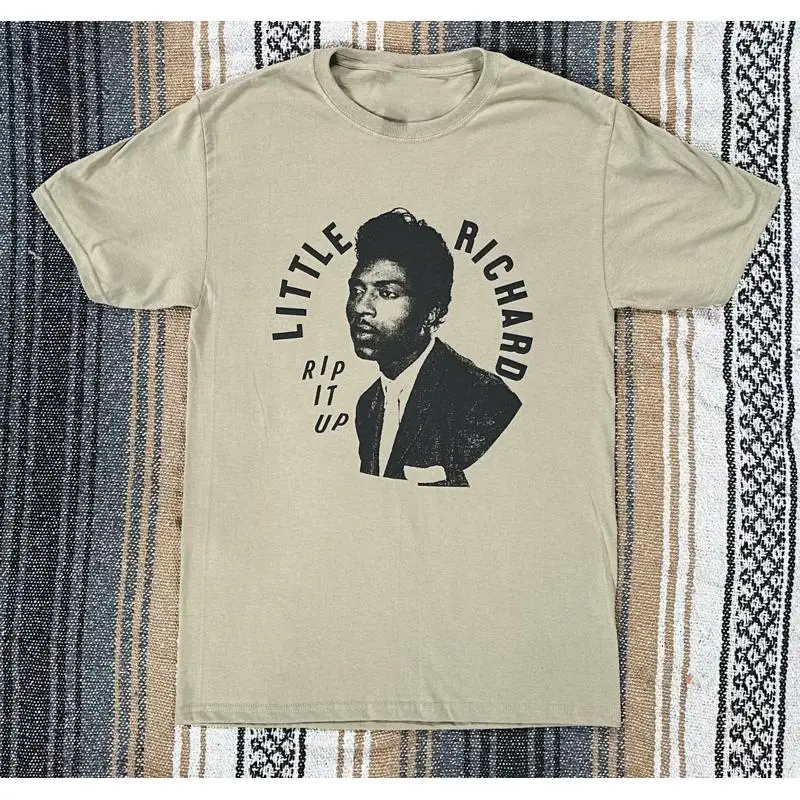 

Rip It Up Little Richard Cotton For Fan Sand S 2345Xl T Shirt