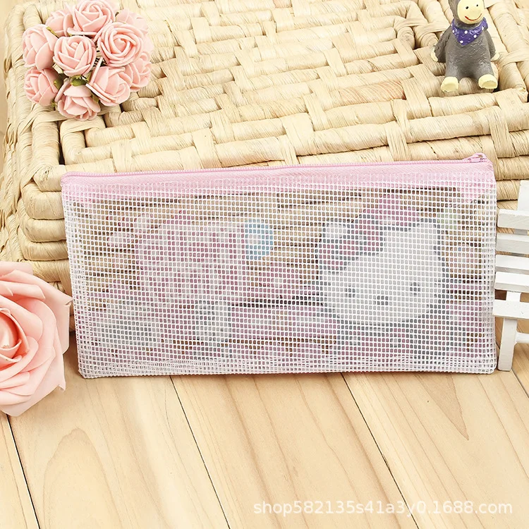 Sanrio Cute Hello Kitty Pvc File Bag Cartoon Stationery Bag Anime Anime Pencil Case Kawaii Student Storage Accessories Girl Gift