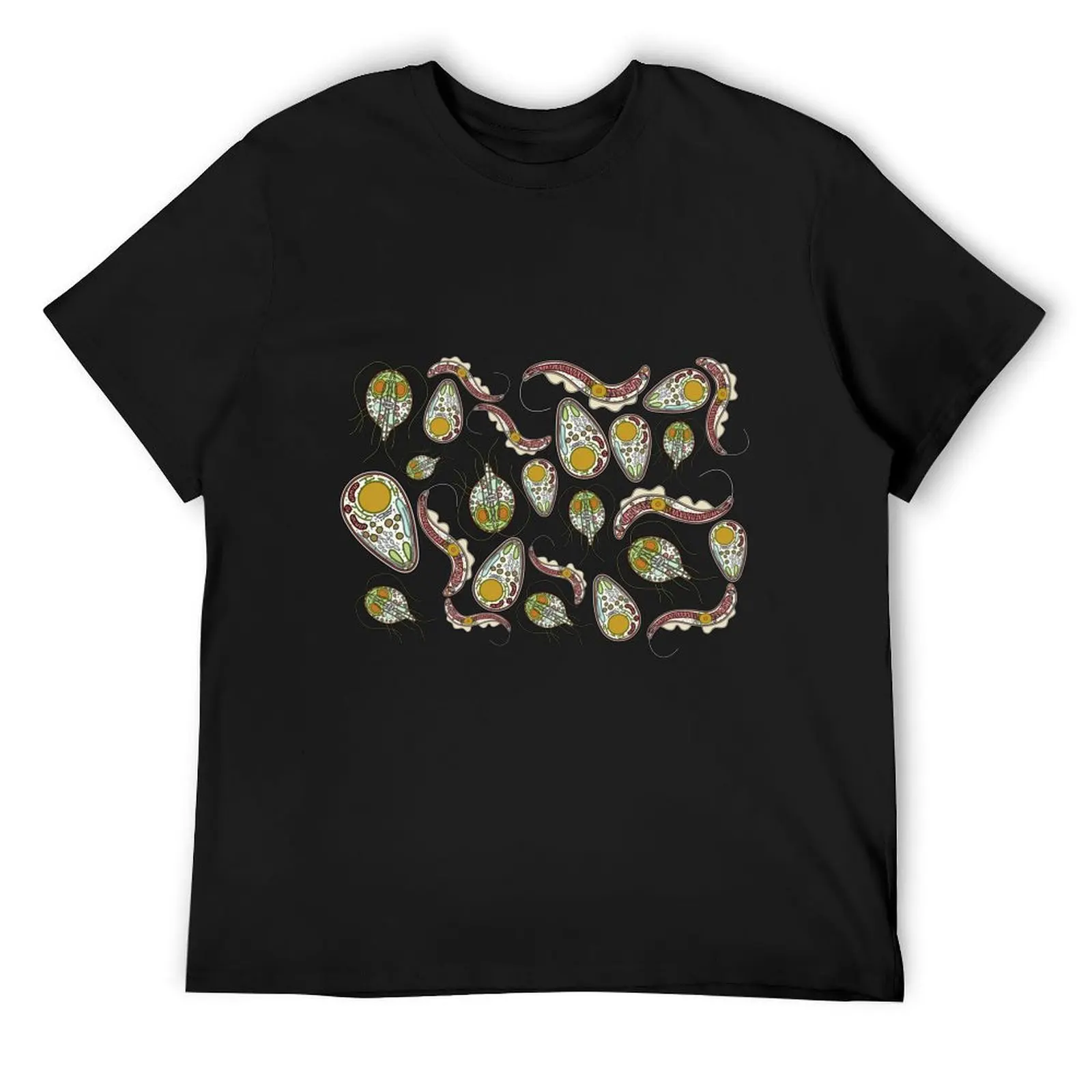 

Parasite Print T-Shirt sports fans oversize t-shirts man graphic t shirts plus sizes men clothing