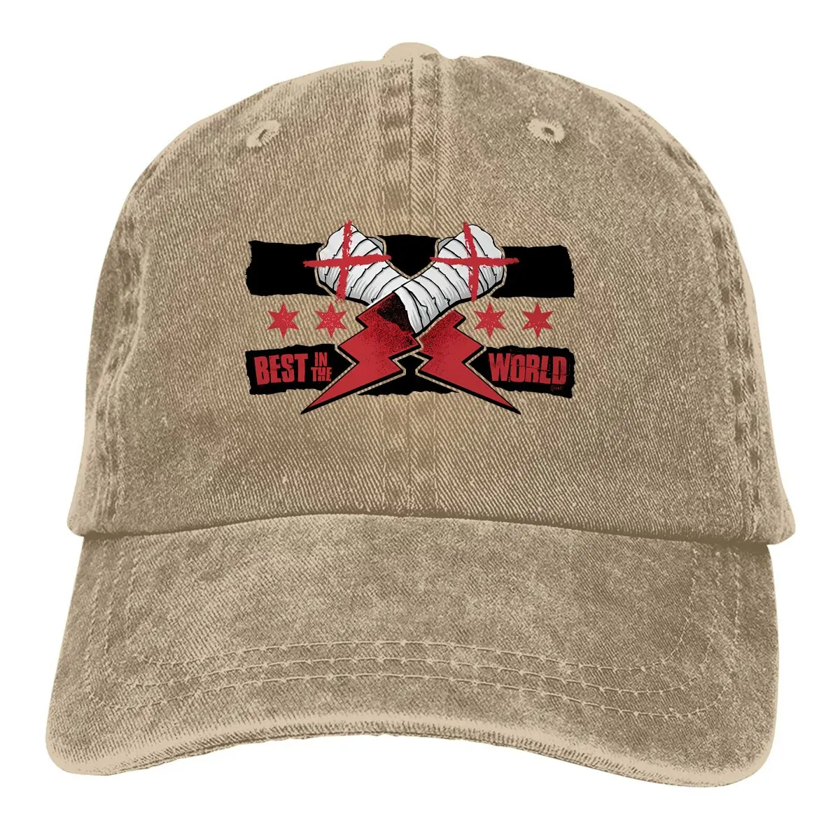 Cm Punk Pro Wrestling Best In The World Baseball Caps Peaked Cap Cm Punk Sun Shade Hats for Men