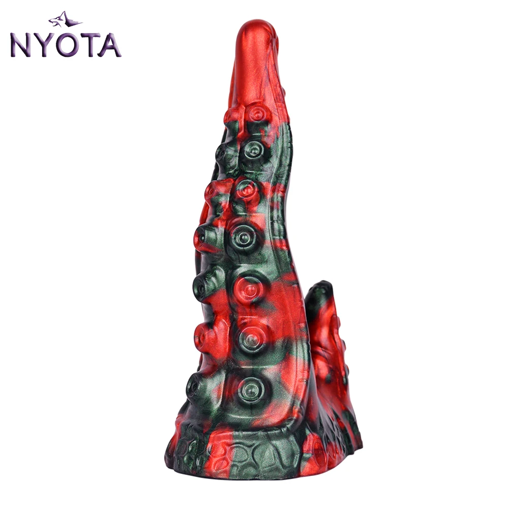 

NYOTA Octopus Tentacle Dildo Anal Butt Plug Fantasy Penis Vagina Prostate Massager Female Masturbation Adult Sex Toys For Women