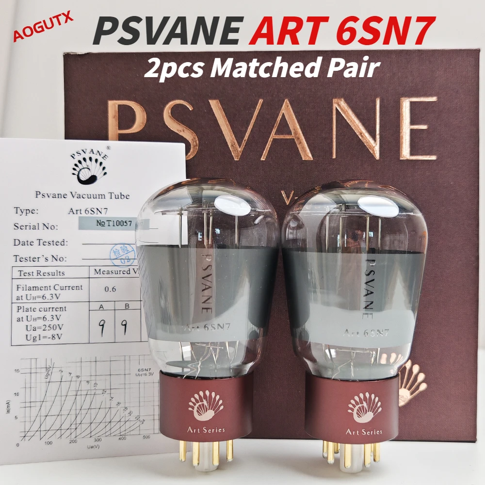 

Aogutx PSVANE ART 6SN7 Vacuum Tube Upgrade CV181 6SN7 6N8P 6H8C 6SN7GT 5692 HIFI Audio Valve Electron Tube Amp Diy Matched