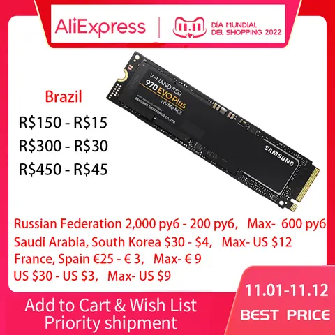 1TB NVMe M.2 SSD Samsung