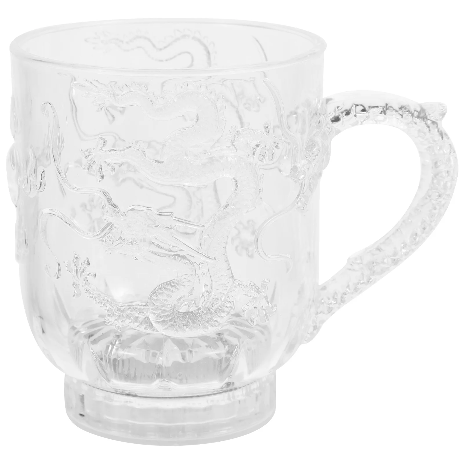 Flashing Cup Led Acrylic Color Changing Mug 285Ml Sensitive Drinking Cup For Water Tea Coffee Milk Dragon Design Party Supplies - Image 3