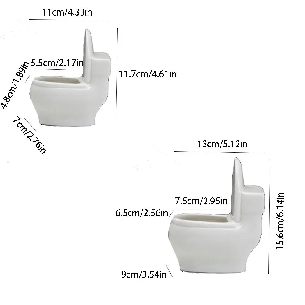 Ceramic Succulent Flowerpot Personality Cartoon Flower Vase Creative Hydroponic Flower Holder Birthday