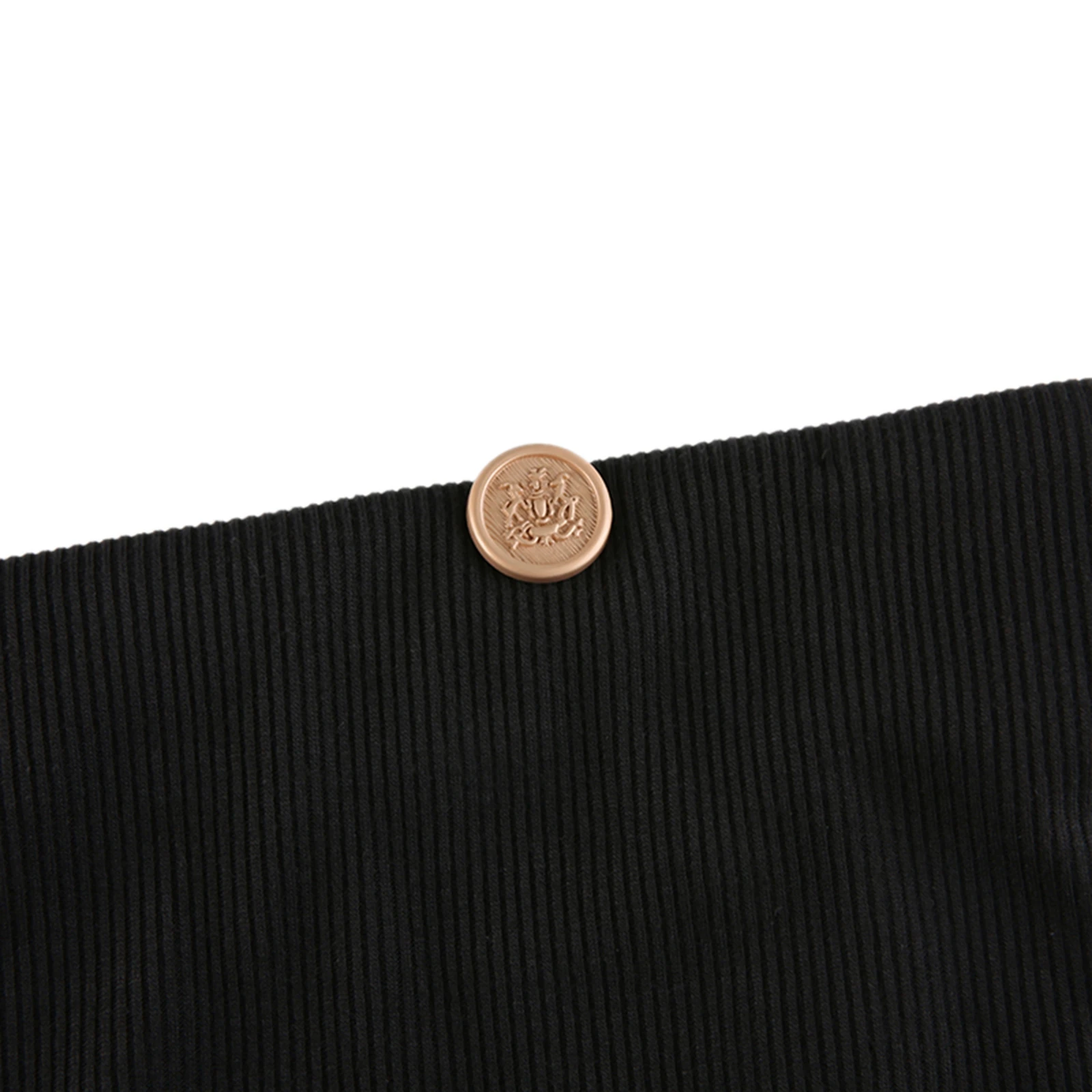 Women Casual Knitted Tops Boat Neck Long Sleeve Striped Pullover for Spring Autumn, Black image 4