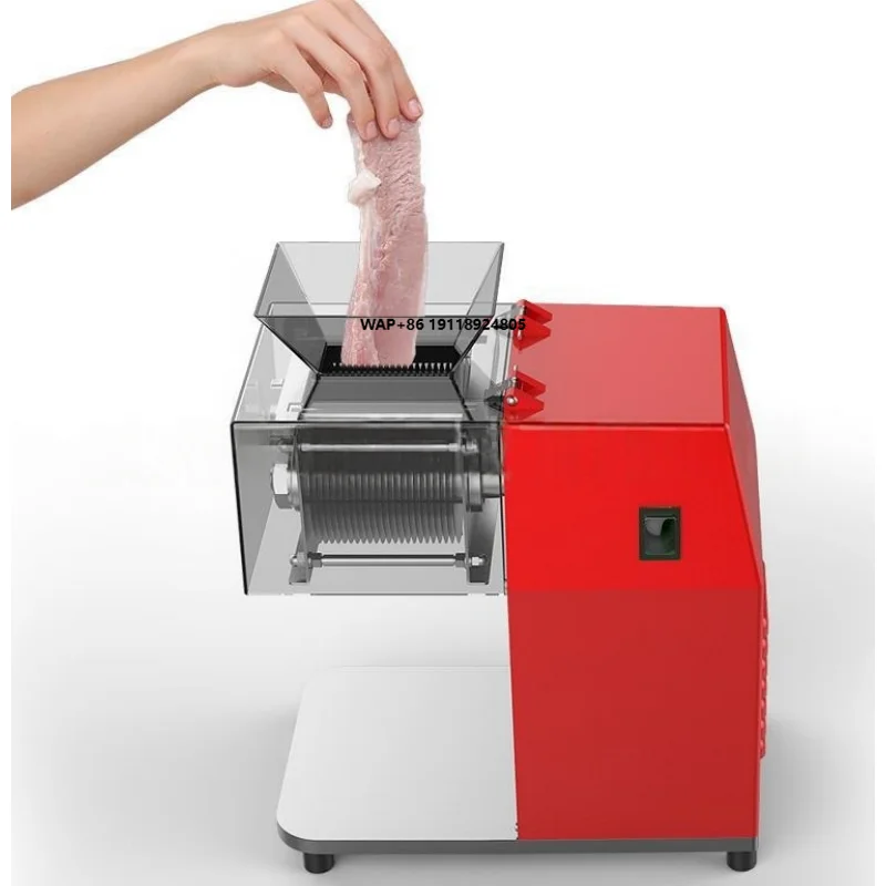 Automatic Dual Function Food Processor for Meat Vegetables Commercial Kitchen