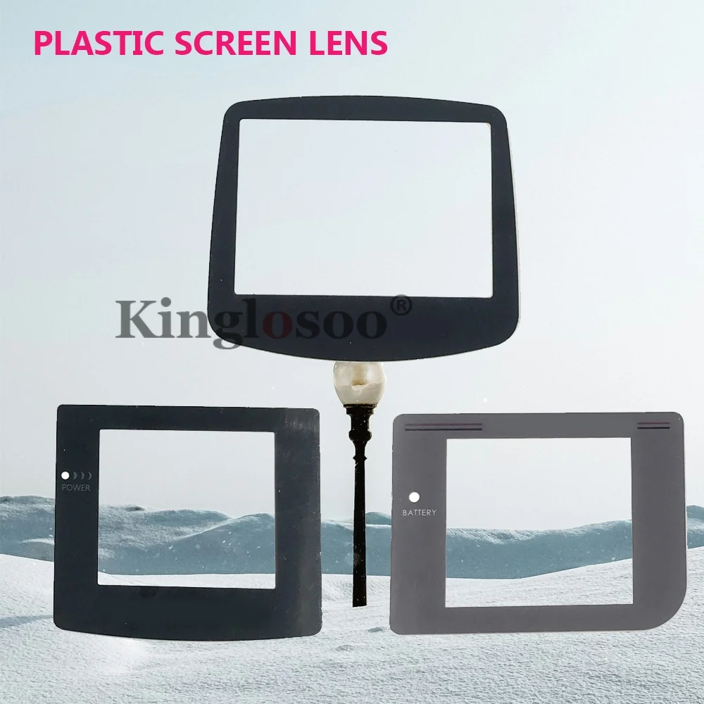 

Сменная пластиковая линза для экрана GB GBC GBA, защитная панель для GameBoy Color Original System с клейкой основой.