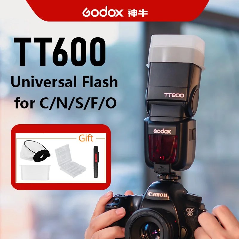 【Do Brasil】Godox TT600 2.4G فلاش كاميرا GN60 Master/Slave Speedlite لكاميرات Canon Nikon Sony Pentax Olympus Fuji Lumix #1