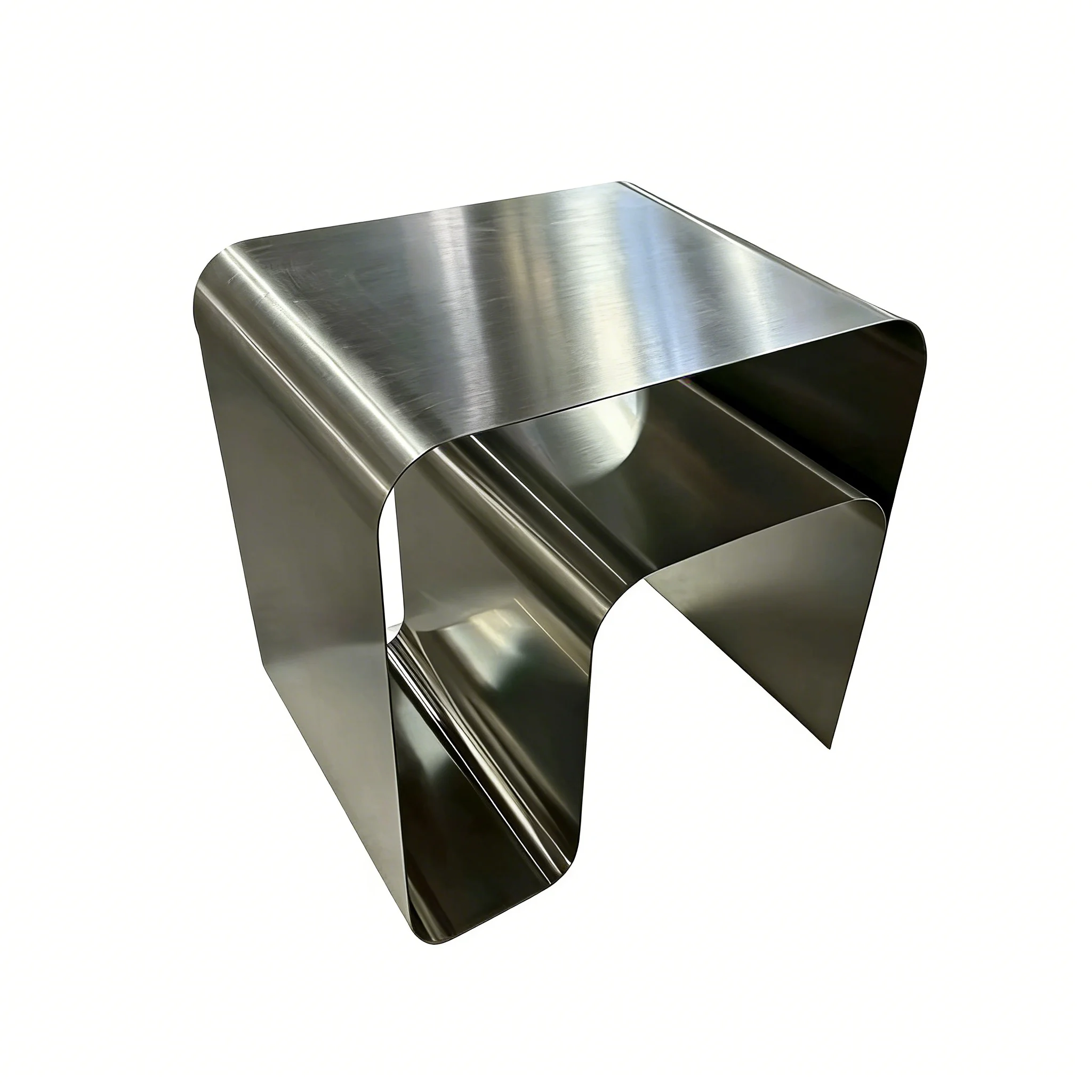 

dh-Custom Stainless Steel Side Table Hotel Apartment Villa Shop Furniture Coffee Table Modern Steel Coffee Table@