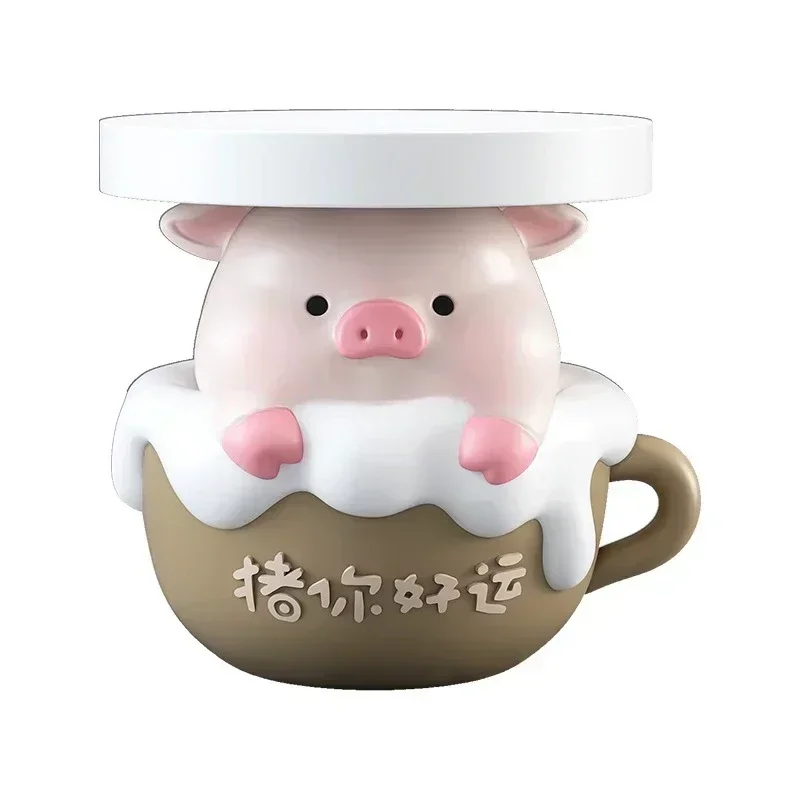 Coffee Table Cream Cute Pig Floor Decoration Living Room Sofa Edge Several Accessories Bedside Table Gifts Home Furniture