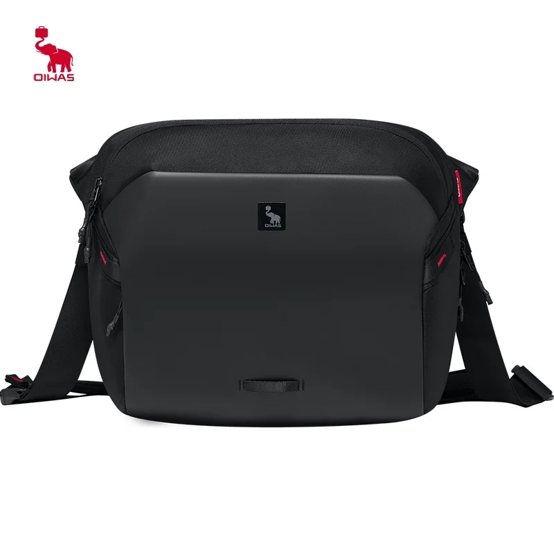 

OIWAS Водонепроницаемая маслостойкая большая сумка Сумка через плечо с защитой от разрывов и отделениями для сухого и влажного отделения