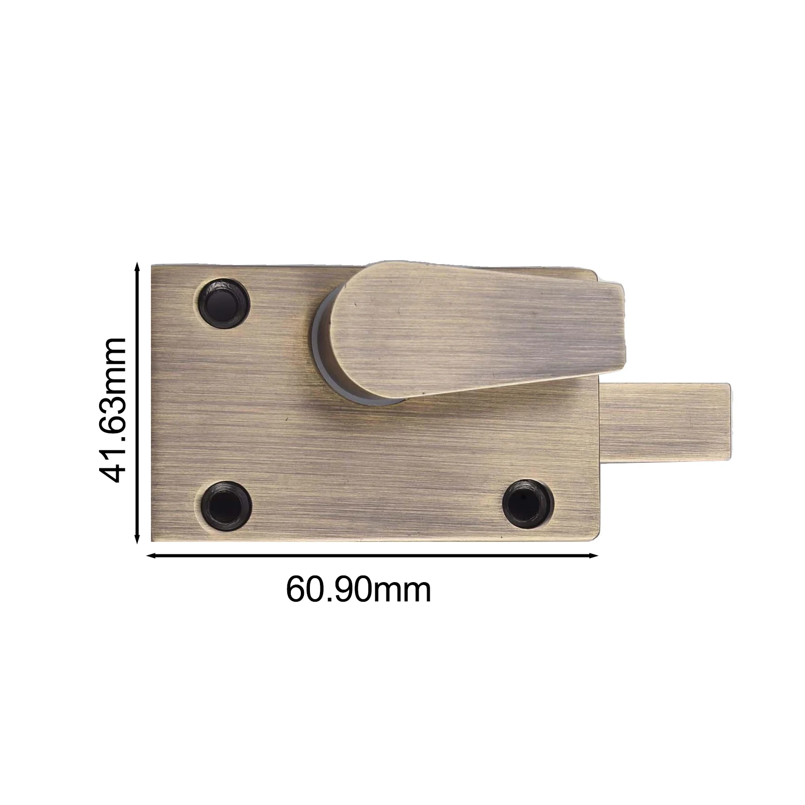 

Zinc Alloy Bathroom Door Lock with Indicator Vacant/Engaged Status for Enhanced Privacy in Toilets and Showers