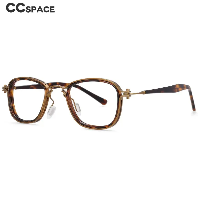 54227 Retro Steam Punk Metal Glasses Frames Men Optical Prescription Eyewear Anti Blue Light Computer Eyeglasses