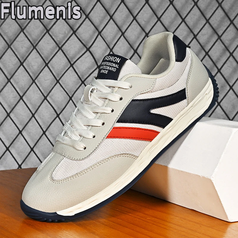 

Flumenis Unisex Barefoot Sneakers Women Men Wide Toe Minimalist Zero Drop Shoes Non Slip Lace Up Casual Sneaker