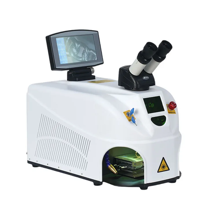 Gold Seller Desktop Design High Stability Gold Silver Welder 100w 150w 200w Jewelry Welding Machine for Jewelry