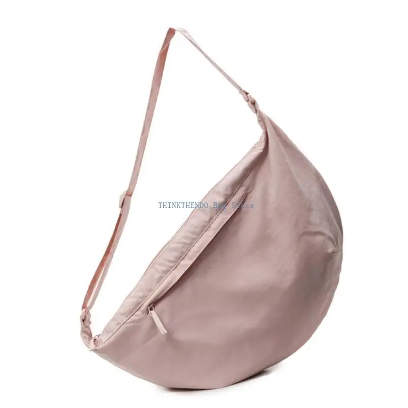 

340D Bag Slings Crossbody Bag with Half Moon Multi Pocket Slings Bag