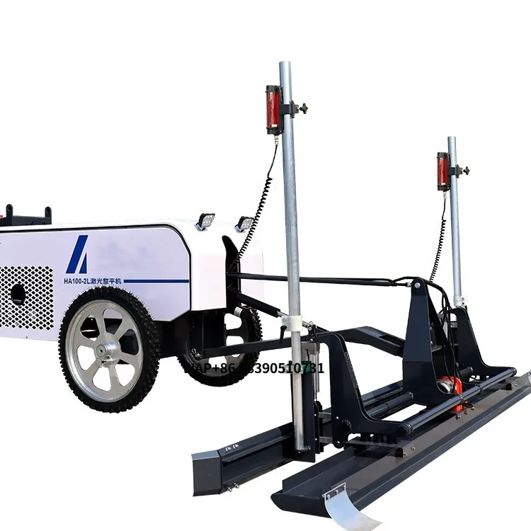 High Efficiency Land Ground Tool Vibratory Floor Paving Concrete Screed Leveling Machine