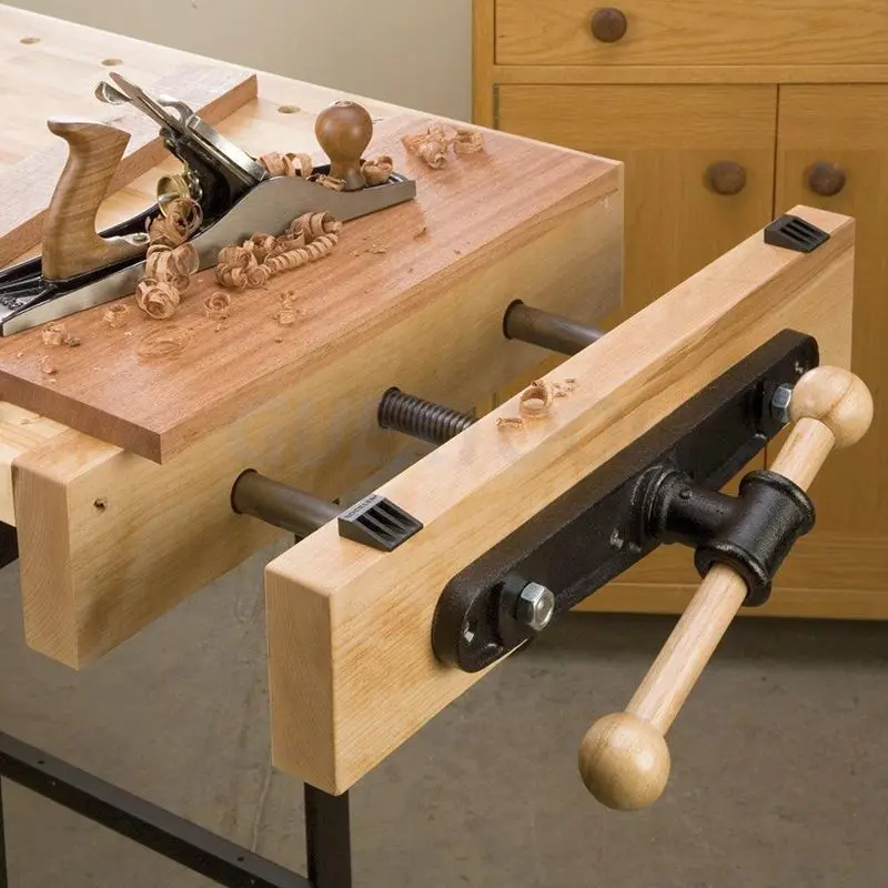 Imagem -02 - Carpintaria Tabela Clamp Vise Carpintaria Fixture Guia Rod Faça Você Mesmo Ferramenta 9