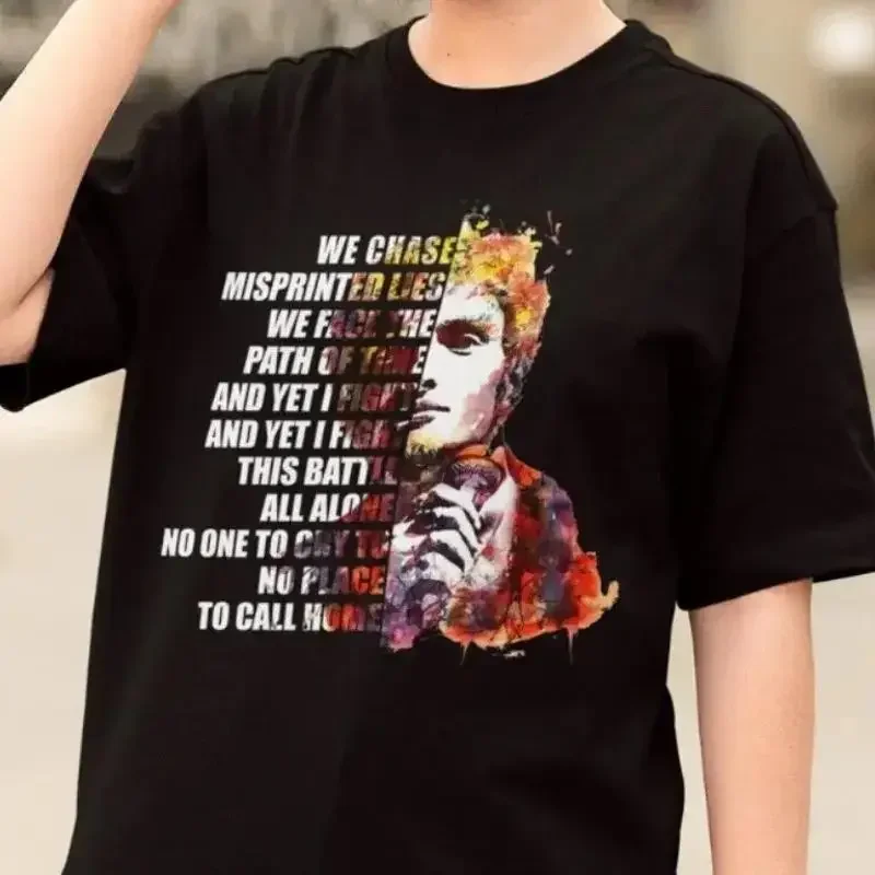 Layne Staley Alice In Chains Signed T Shirt Black Cotton S To 5Xl