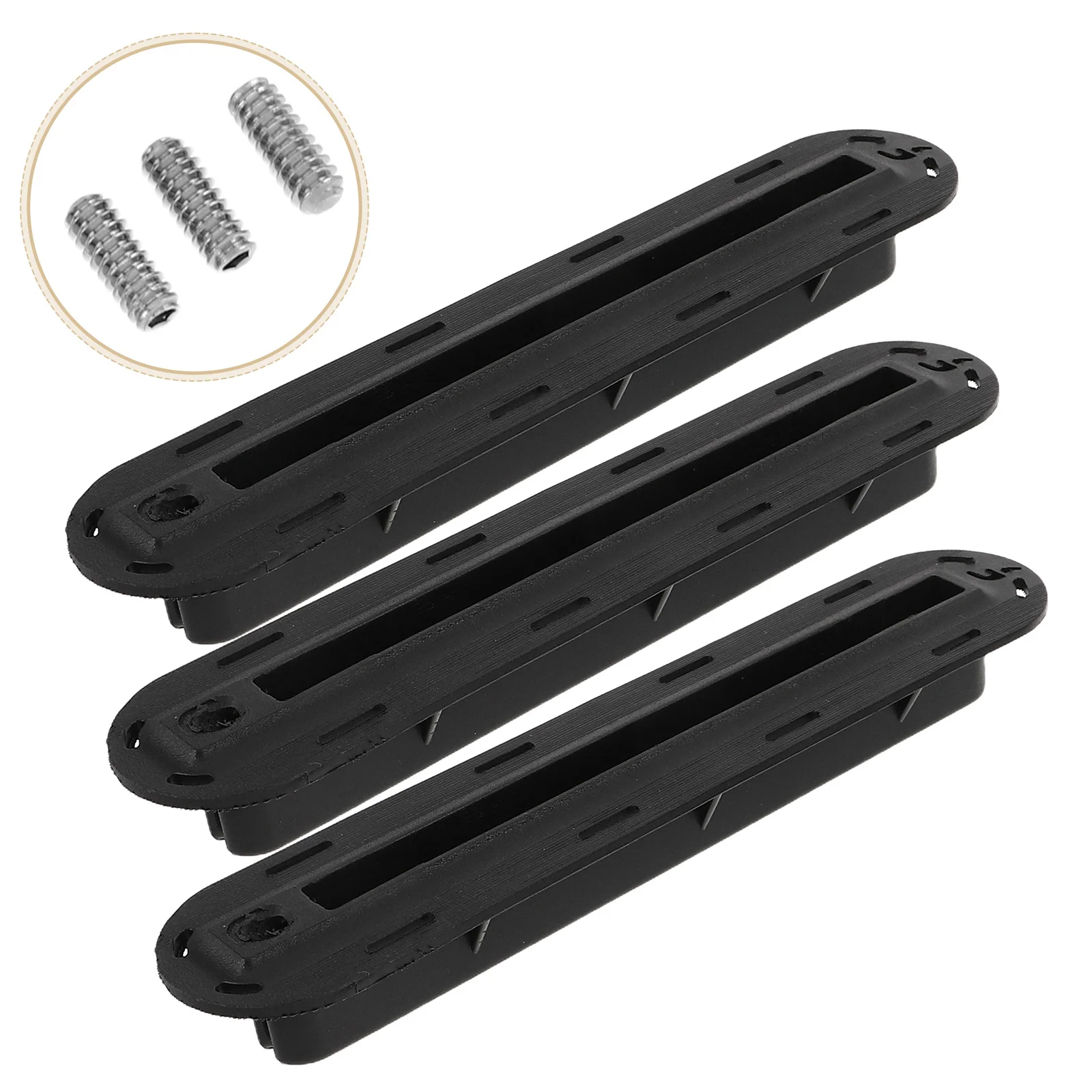 

1 set 1 Set Tail Box With Hole Center Slot Plug Secure Fit Easy Installation Surfboard Fin Channel Replacement Pvc Surfboard
