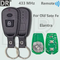 DR 2 Button 433MHz Keyless Entry Car Remote Key OSLOKA-510T For Hyundai Elantra Old Santa Fe 1999-2003