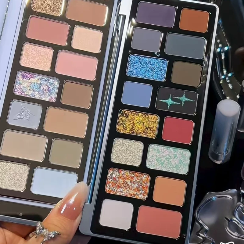 Paleta de Maquillaje QianYan C - Eyeshadow Glitter Pigment reseña y precio