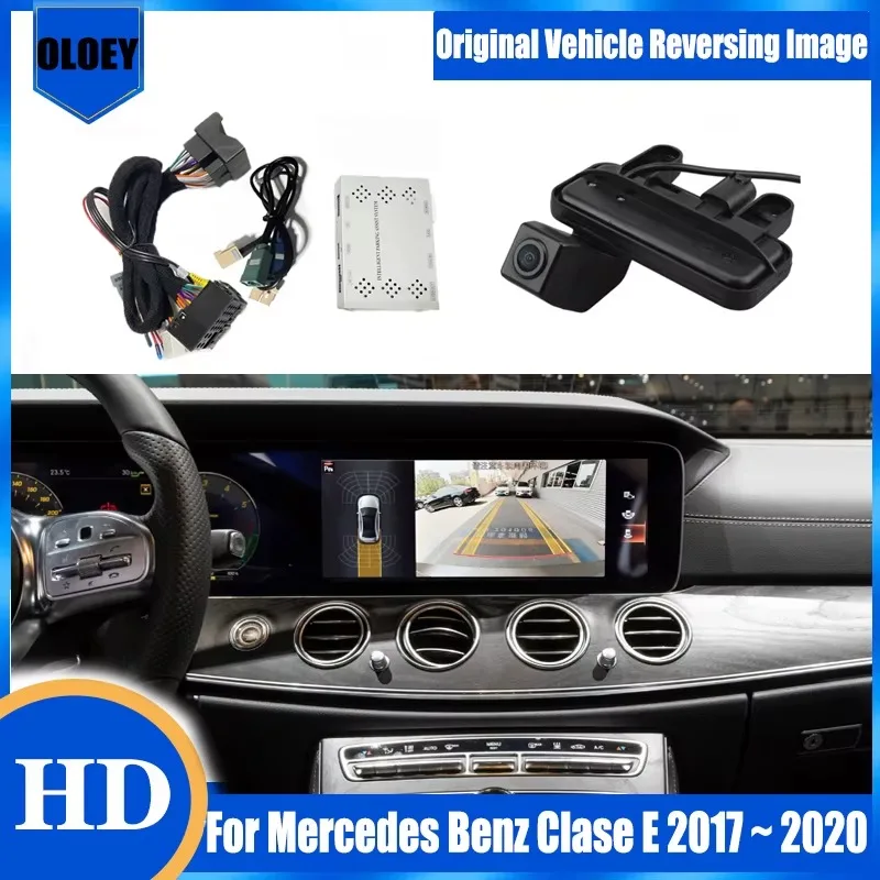 Rear View Reverse Camera For Mercedes Benz Clase E 2017 2018 2019 2020 Interface Original Screen Decoder