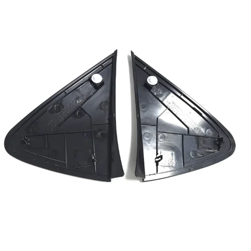 Imagen 2 del producto 【¡¡Casa de precio! !】 Embellecedor de cubierta de esquina triangular para espejo retrovisor izquierdo + derecho para Toyota Yaris US 2005-2008 60118-0D100/52030 60117