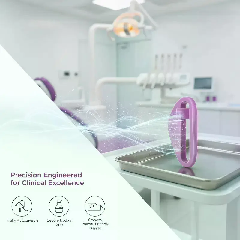 Dental Saliva Ejector Suction Tubes 10 Pcs Leak-proof Soft Tongue Guard for Oral Surgery Post Operative Care view 3