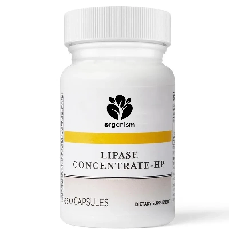 

Концентрат Липайса Дополнение кишечного фермента HP, поддерживает пищеварение жира * -60 вегетарианских капсул