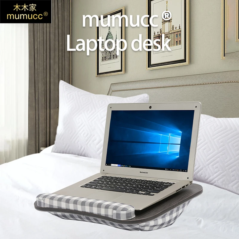 Laptop Desk Laptop Storage Bag Study Desk Simple and Portable Multifunctional Laptop Desk Bed Desk Computer Bag Desk Table