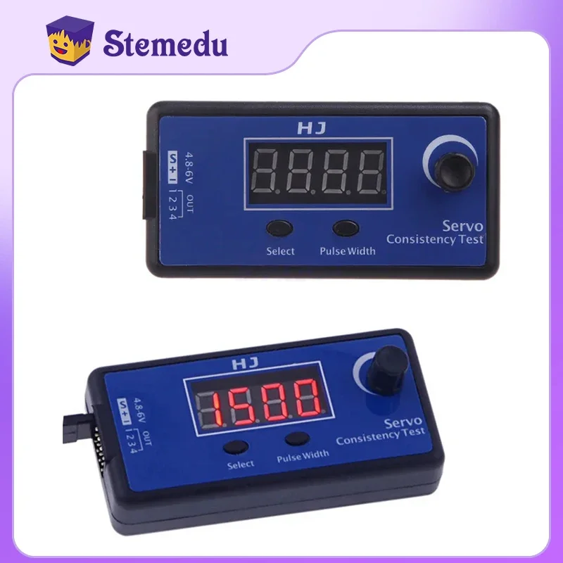 

Portable HJ Digital Servo Tester ESC Consistency Control Tester for RC Helicopter Airplane Car RC Helicopter Tester Tool Tool