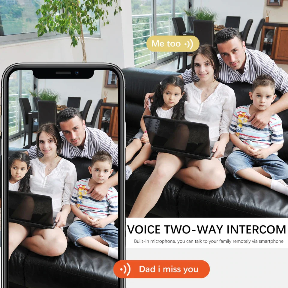 Surveillance Camera Wireless Transmission Video Surveillance Supports Two-way Voice Intercom Ip Camera