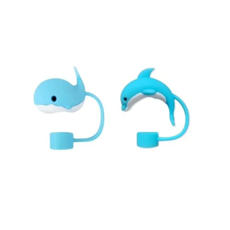 

2 шт. соломенный колпачок, милый силиконовый колпачок для соломинки, крышки, дозатор соломинки для питья для чашки Стэнли, пылезащитная соломинка для питья, многоразовая