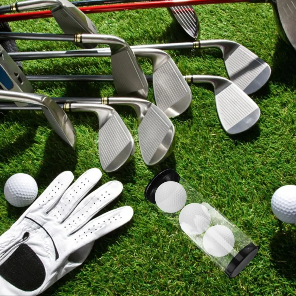 New Transparent Golf Ball Holder Tube Round 45X135MM Golf Ball Tube Barrel Ball Pack Collectors And Enthusiasts