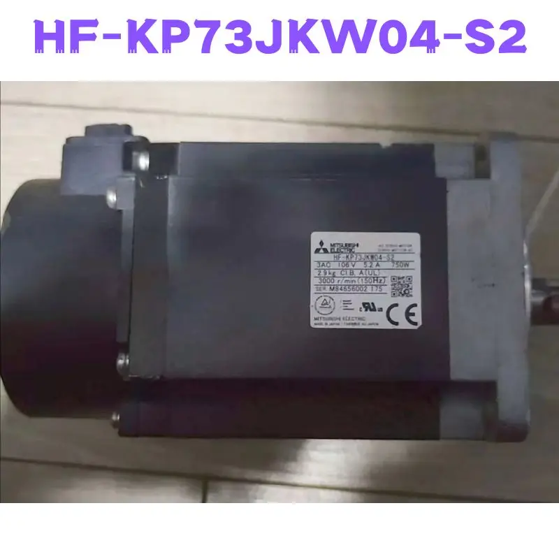 Second-hand HF-KP73JKW04-S2 HF KP73JKW04 S2 Servo Motor Tested OK